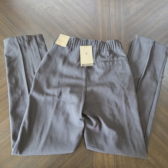 NIKE Jordan Women’s Woven Pants FN5446 045  Sz XS New Basketball  Gray/black - Picture 12 of 13